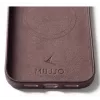 Mujjo odinis dėklas, skirtas iPhone 17 Pro Max su MagSafe (Bronzinė raudona)