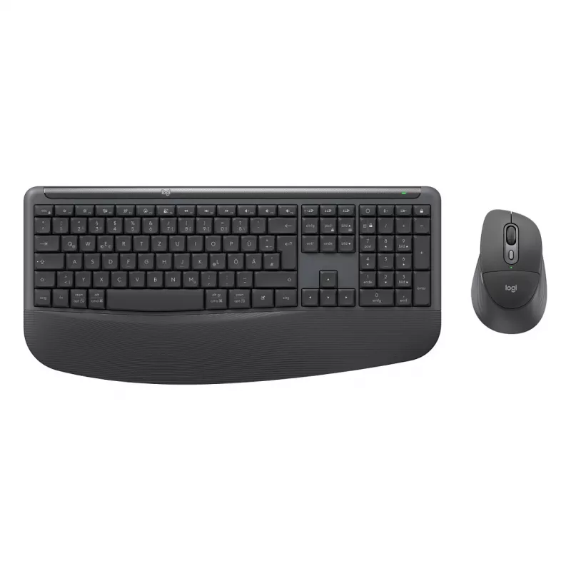 Logitech MK880 For Business belaidis klaviatūros ir pelės rinkinys - grafitas - Šveicarijos prancūzų išdėstymas