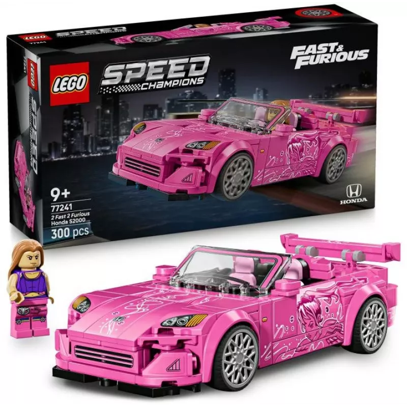 LEGO Speed Champions 77241 2 Fast 2 Furious Honda S2000 Statybinis Rinkinys