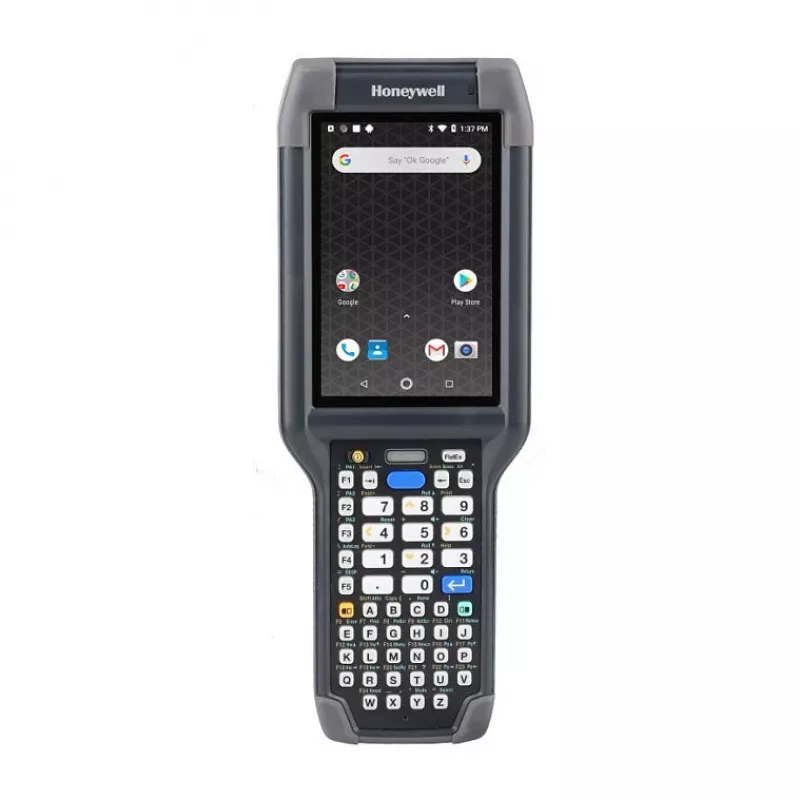 Honeywell CK65 nešiojamas kompiuteris atšiaurioms sąlygoms - Android 8.1 (Oreo) - 4 colių ekranas - 4GB RAM - 32GB Flash - 1D/2D brūkšninių kodų skaitytuvas - 7000 mAh baterija - Juoda