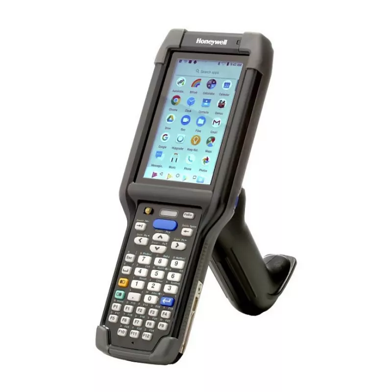 Honeywell CK65 nešiojamas kompiuteris atšiaurioms sąlygoms - Android 8.1 (Oreo) - 4 colių ekranas - 4GB RAM - 32GB Flash - 1D/2D brūkšninių kodų skaitytuvas - 7000 mAh baterija - Juoda