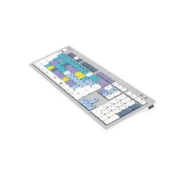 LogicKeyboard DaVinci Resolve Classic ALBA FR (Mac) – prancūziškas AZERTY išdėstymas, laidinė USB klaviatūra, skirta Blackmagic DaVinci Resolve