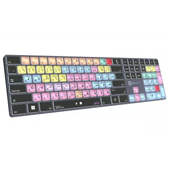 Logickeyboard Avid Pro Tools Titan FR PC klaviatūra (prancūziška AZERTY, laidinė, su apšvietimu)