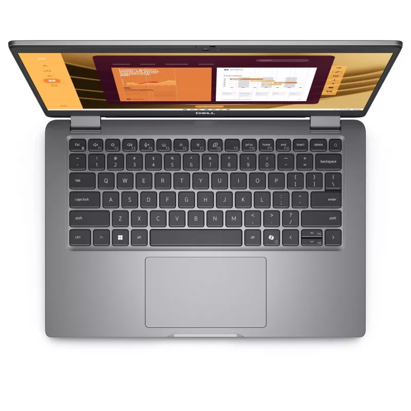 DELL Latitude 5350 2-in-1 nešiojamas kompiuteris Intel Core Ultra 5 135U 13.3 colio FHD jutiklinis ekranas 32GB RAM 512GB SSD Windows 11 Pro pilka