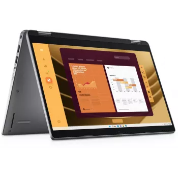 DELL Latitude 5350 2-in-1 nešiojamas kompiuteris Intel Core Ultra 5 135U 13.3 colio FHD jutiklinis ekranas 32GB RAM 512GB SSD Windows 11 Pro pilka