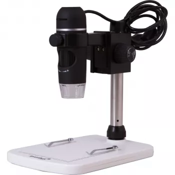 Levenhuk DTX 90 Digital Microscope - Black - 10x-300x - 3 inch LCD - 2MP - LED - USB