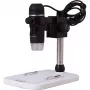 Levenhuk DTX 90 Digital Microscope - Black - 10x-300x - 3 inch LCD - 2MP - LED - USB