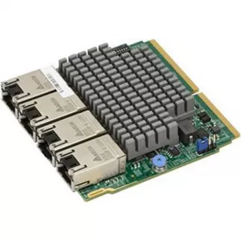 Supermicro AOC-MTG-I4TM-O Quad-Port 10GbE RJ-45 SIOM tinklo sąsajos plokštė
