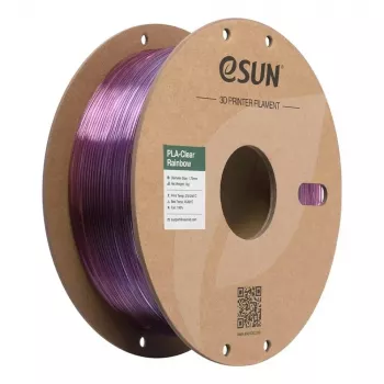 eSUN PLA Clear Filament 1.75mm, Purple Red, 1kg