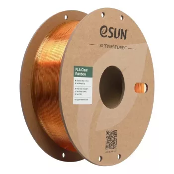 eSUN PLA Clear 1,75mm Flame Crystal 1kg 3D spausdinimo filamentas