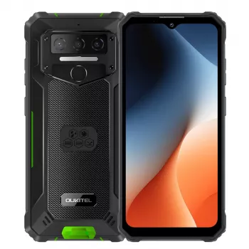 OUKITEL WP23 Plus 6,52 colio 8GB/256GB 10600mAh Žalias tvirtas išmanusis telefonas
