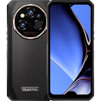 OUKITEL WP55 Ultra Thermal 6,6 colio 12/512GB 11000mAh Juodas išmanusis telefonas