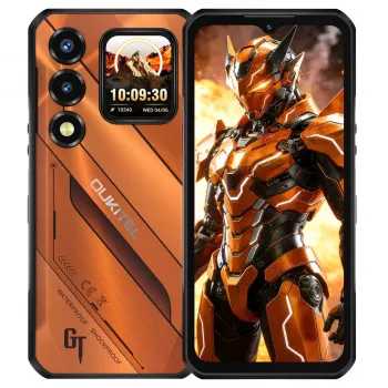 OUKITEL WP66 5G 6,6 colio 12/512GB 11000mAh tvirtas išmanusis telefonas oranžinis