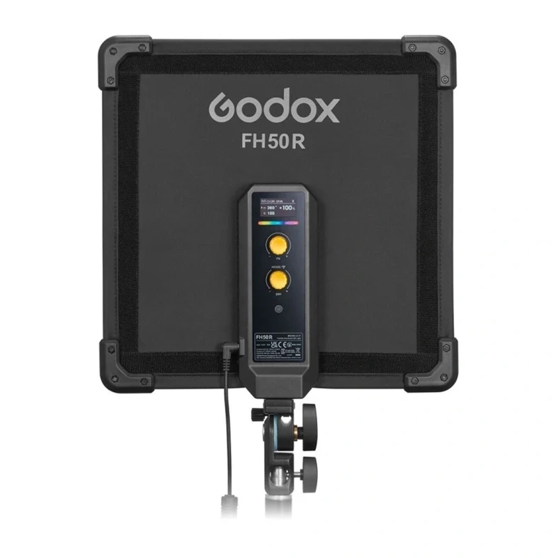 Godox FH50R Lankstus RGB LED Šviesos Kilimėlis 50W 2500K-10000K