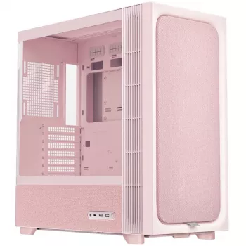 TRYX FLOVA F50 Midi-Tower, ATX, grūdintas stiklas - rožinė