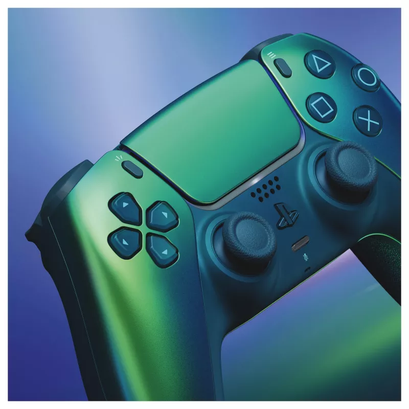Sony DualSense v3 Wireless Gamepad Bluetooth Chroma Teal, skirta PS5, PC, Mac, iOS, Android