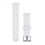 Garmin QuickFit 20mm Silicone Strap Stone White / Clear Blue (010-11251-B7)