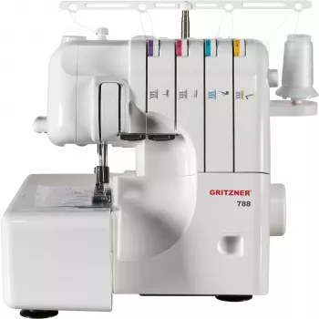 Gritzner Overlock 788 Sewing Machine - 3/4-Thread Overlock Serger with Differential Feed