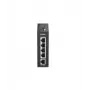 D-Link DIS-100E-05 Pramoninis nevaldomas Ethernet jungiklis, 5x 10/100Base-TX, DIN bėgio montavimas, IP30