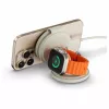 Satechi OntheGo 3-in-1 belaidis įkroviklis su Qi2, smėlio spalvos, 15W, ST-QTG31W