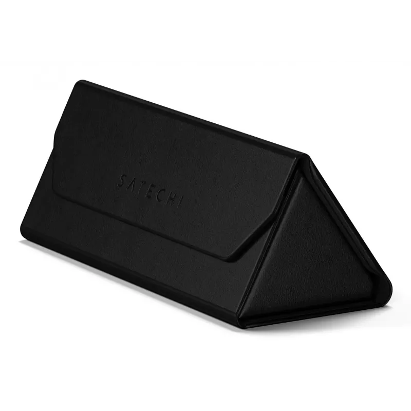Satechi Vegan-Leather FindAll Glasses Case Black