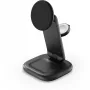 Satechi 3-in-1 Qi2 25W sulankstomas įkrovimo stovas - Space Black