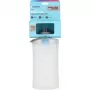 HydraPak Flux+ 1.5L filtruojamas vandens butelis - skaidrus/HP mėlyna