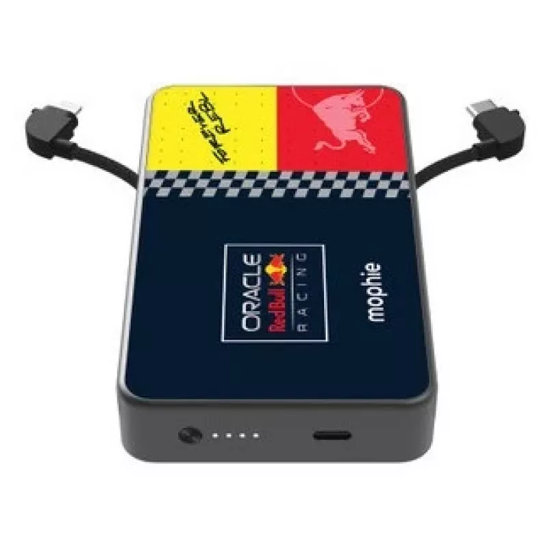 Mophie Powerstation Plus 10K Red Bull Racing 10000 mAh Power Bank su USB-C ir Lightning