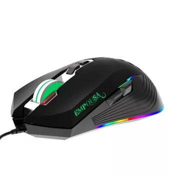 INCA Cian RGB 7200 DPI Professional Gaming Mouse with Macro Keys