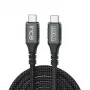 INCA USB-C į USB-C laidas USB 4.0 40Gbps PD 3.1 240W 8K UltraHD 0,80m (ITCT-40)