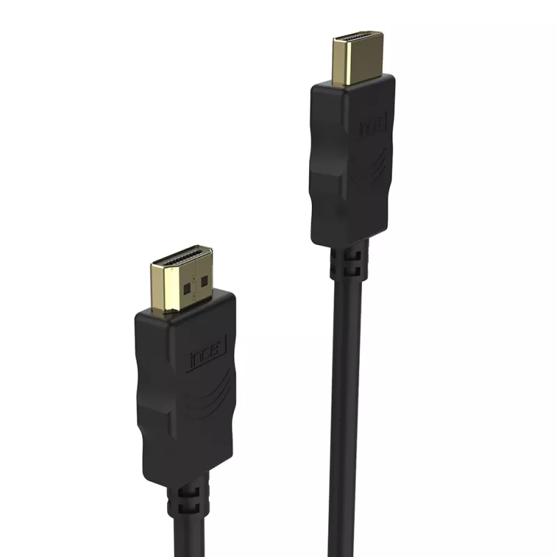 INCA HDMI 1.4 laidas 4K 10.2 Gbps 3840x2160 @30Hz 3m juodas