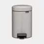 Brabantia NewIcon pedalinis šiukšlių kibiras 3 L Soft Grey (25 21 81)