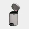 Brabantia NewIcon pedalinis šiukšlių kibiras 3 L Soft Grey (25 21 81)