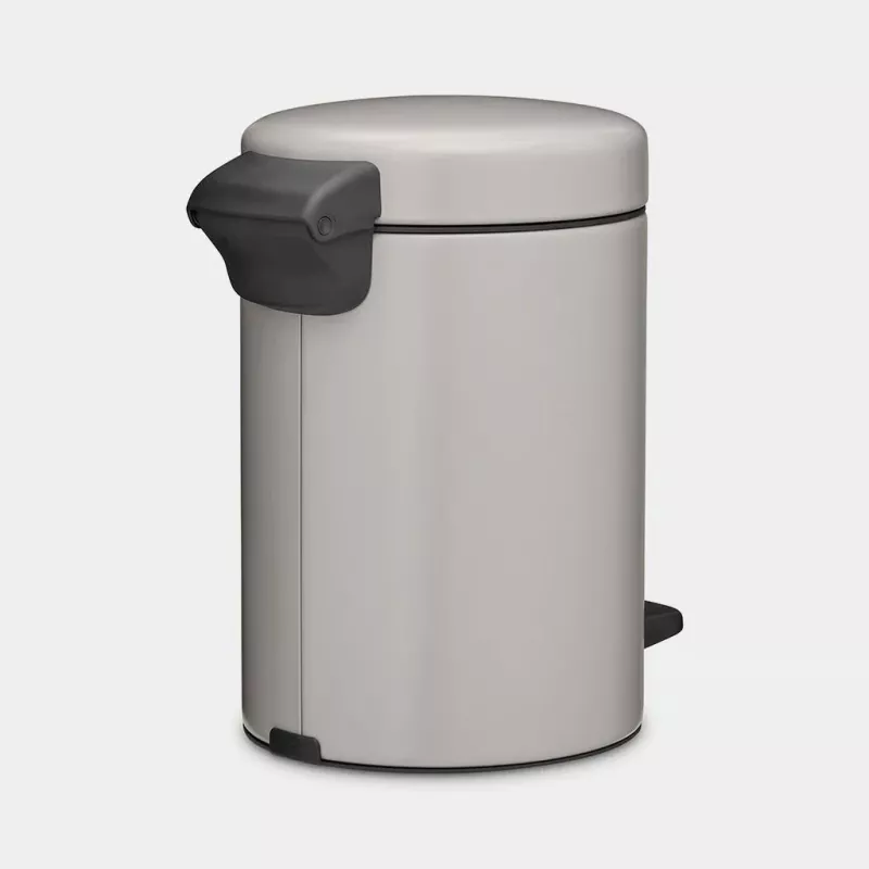 Brabantia NewIcon pedalinis šiukšlių kibiras 3 L Soft Grey (25 21 81)