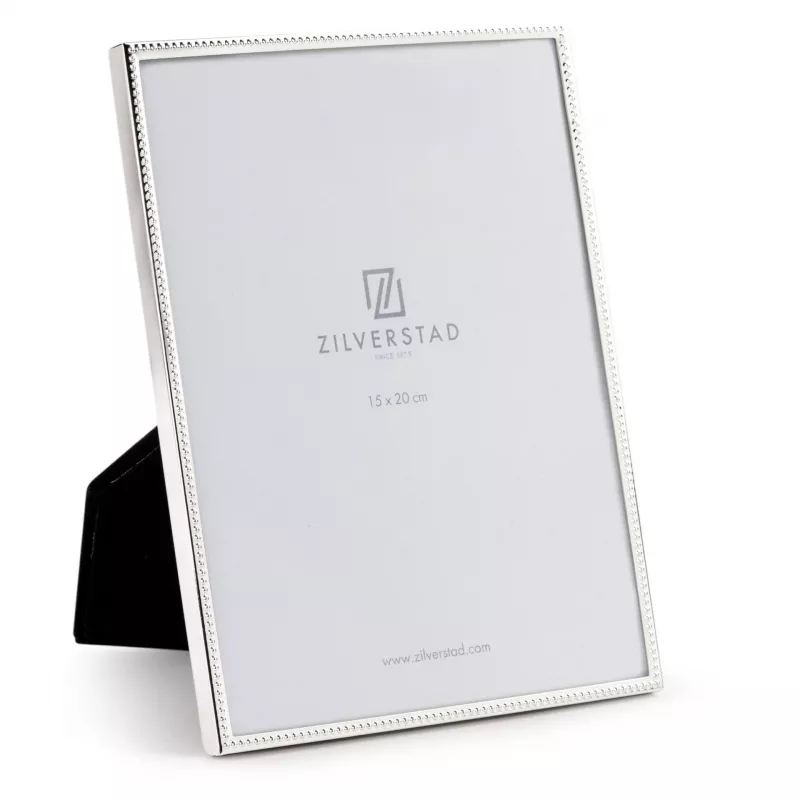 Zilverstad Sweet Memory 15x20 Pearl Edge Metal Glossy Photo Frame Silver 7154241