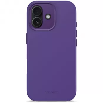 Decoded AntiMicrobial Silicone Back Cover, skirta iPhone 17, Future Dusk, suderinama su MagSafe