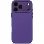 Decoded AntiMicrobial Silicone Backcover, skirtas iPhone 17 Pro Max, suderinamas su MagSafe, Future Dusk