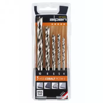 ALPEN-MAYKESTAG Alpen HSS-Cobalt PCTM 5 dalių grąžtų rinkinys