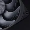 Noctua NF-A12x25 G2 PWM Sx2-PP chromax.black 120 mm korpuso ventiliatorius (2 vnt. pakuotė, juoda)
