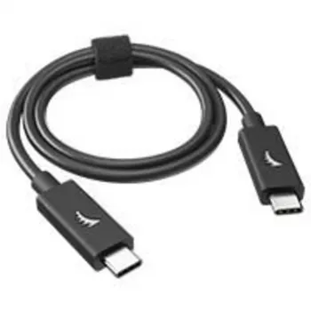 Angelbird USB-C laidas 100cm - USB 3.2 Gen 2x2, 20Gbps, 100W PD, juodas