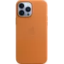Apple Leather Case su MagSafe, skirtas iPhone 13 Pro Max (6,7 colio) - Golden Brown (MM1L3ZM/A)