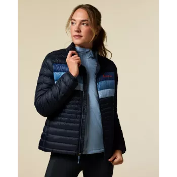 Cotopaxi Fuego Down Jacket Women's - Carbon Stripes Size M