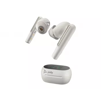 HP Poly Voyager Free 60+ UC True Wireless Earbuds su mikrofonu