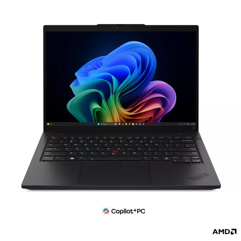 Lenovo ThinkPad L14 G7 Ryzen AI 5 430 14 inch FHD IPS nešiojamas kompiuteris, 16GB DDR5, 512GB SSD, Windows 11 Pro, Thunder Black