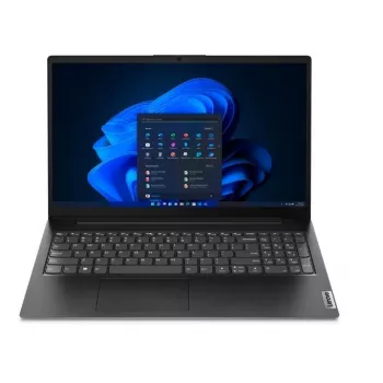 Nešiojamas kompiuteris Lenovo V15 G4, AMD Ryzen 5 7520U, 16 GB RAM, 512 GB SSD, 15.6 inch FHD TN ekranas, Windows 11 Pro, Business Black, 3 metų garantija
