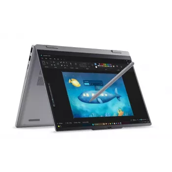 Nešiojamas kompiuteris Lenovo ThinkBook 14 G6 2-in-1 22AR002GPB, Intel Core Ultra 5 325, 16GB RAM, 512GB SSD, 14.0 inch WUXGA Touch, Luna Grey, Windows 11 Pro