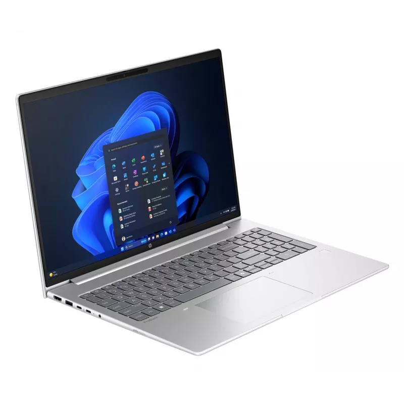 HP ProBook 4 G1i 16 - 16 colių - Intel Core Ultra 7 255H - 16GB RAM - 512GB SSD - Windows 11 Pro - Pike Silver - QWERTY US