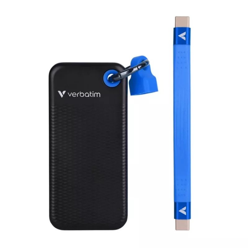 Verbatim SSD Pocket USB 3.2 Gen 2 1TB Juoda/Mėlyna