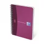 ELBA Oxford Office Notebook - Wire-bound - A6 - 90 Sheets/180 Pages - Squared - Assorted Colours - Polypropylene (PP)