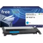 Freecolor suderinamas kasečių toneris HP W2071A Cyan su lustu 1000 puslapių